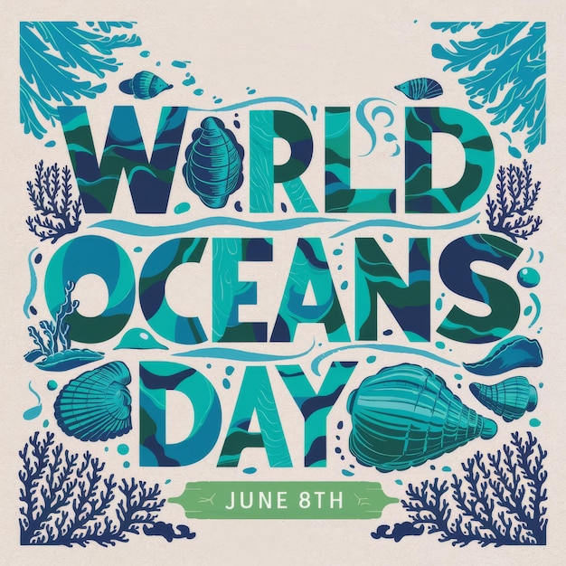 Celebra el Día Mundial de los Océanos con nuestro cartel especial