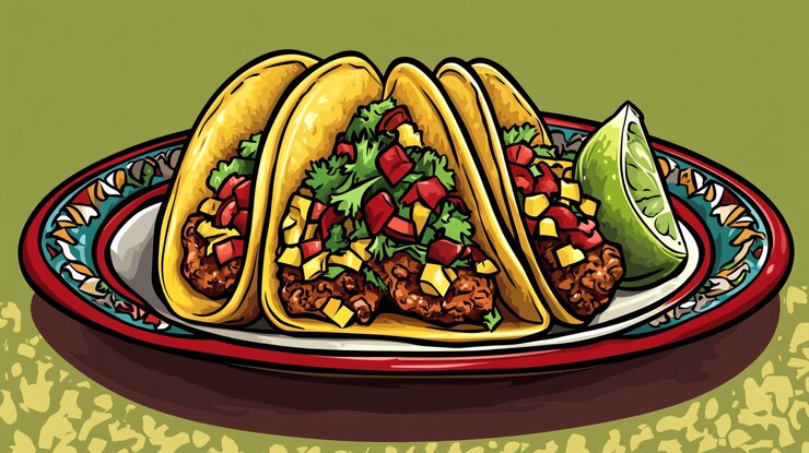 Celebra el Día Nacional del Taco con deliciosos tacos llenos de ingredientes frescos y limón
