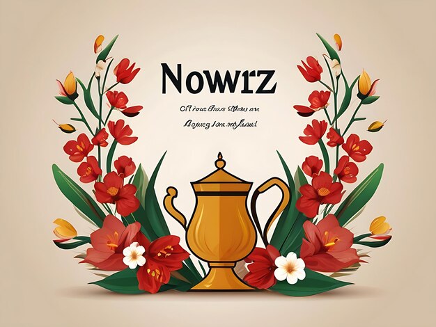 Celebra Nowruz con impresionantes ilustraciones planas vectoriales gratuitas Descargar ahora