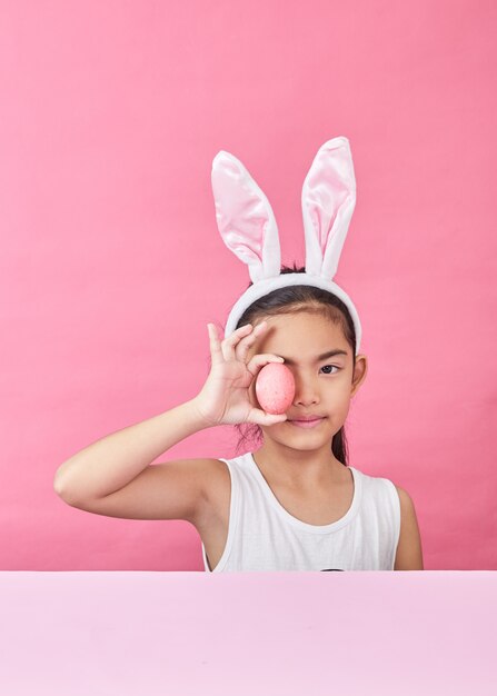 Foto celebração da páscoa e decoração tradicional feriado