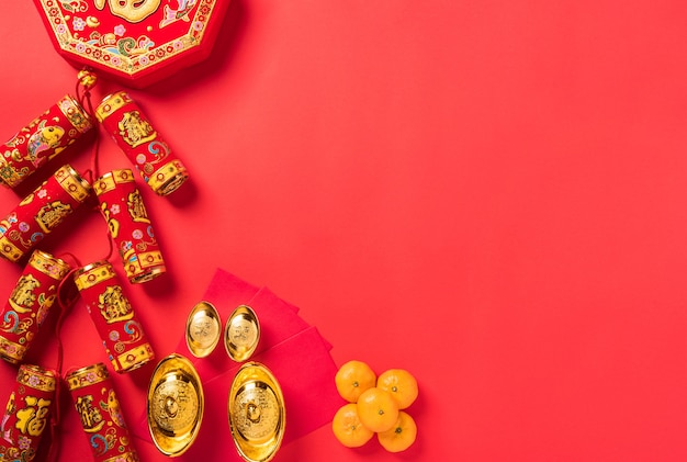 Celebração das decorações do festival de ano novo chinês