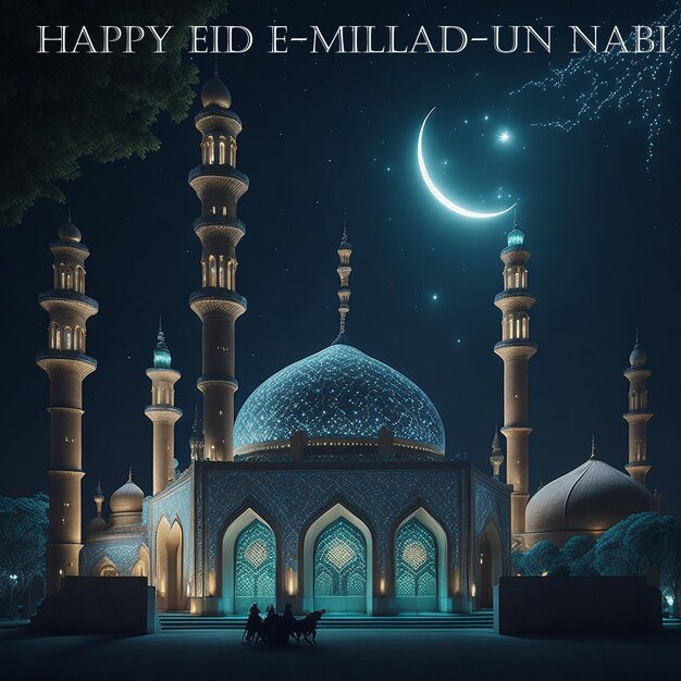 Celebração de MiladunNabi ai Gerado