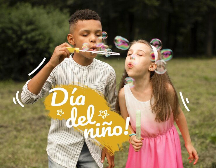 Foto celebração do dia das crianças