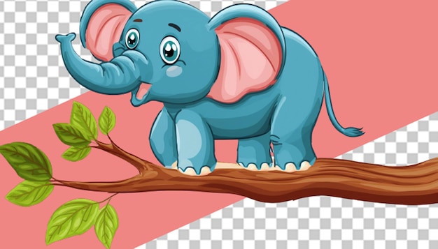 Celebração do Dia Mundial do Elefante Ilustração PNG