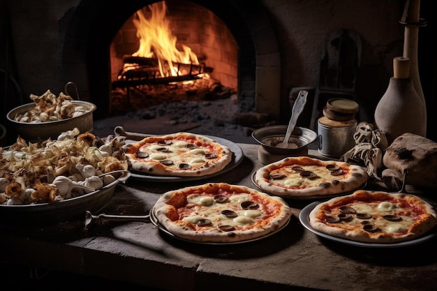 Celebração do Feriado do Forno de Pizza