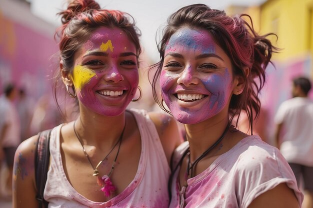 celebração do festival holi