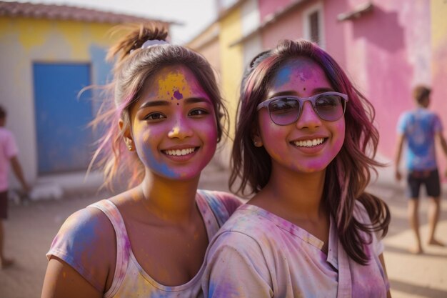 celebração do festival holi