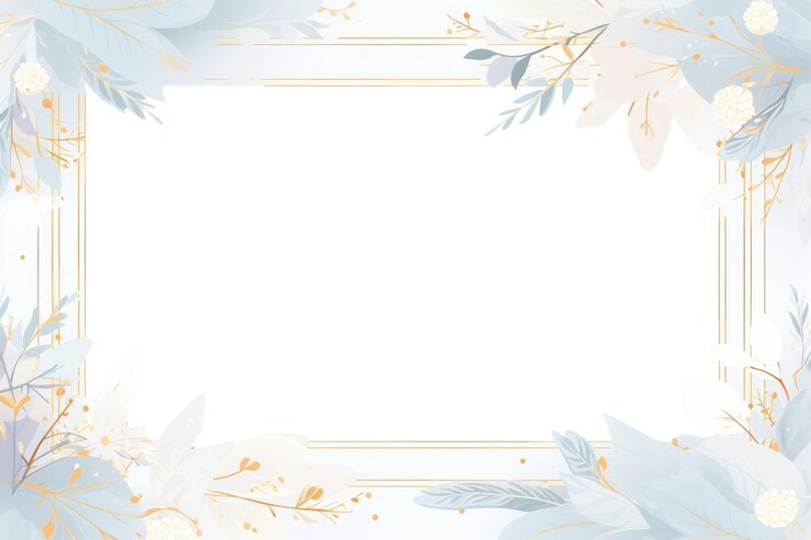 Foto celebração do padrão de fundo do quadro de fronteira de inverno da png