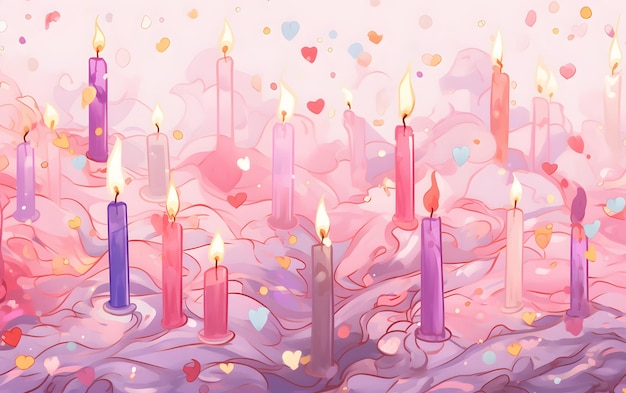 Celebração feliz aniversário bebê ilustração fundo