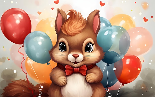 Celebração feliz aniversário bebê ilustração fundo