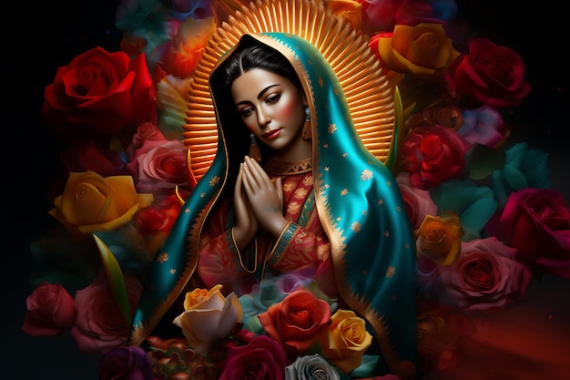 Celebração vibrante da Festa de Nossa Senhora de Guadalupe
