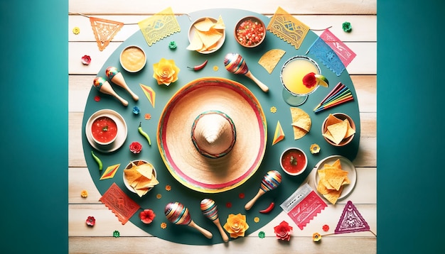 La celebración del Cinco de Mayo se extiende con comida y bebidas tradicionales mexicanas