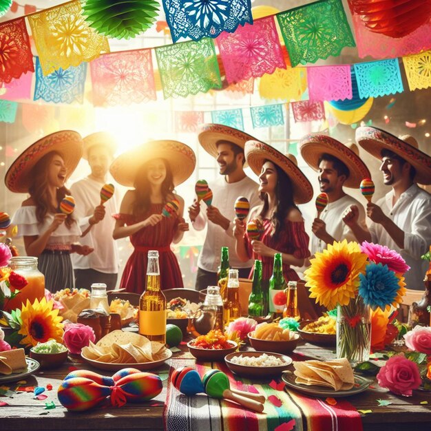 Celebración del Cinco de Mayo