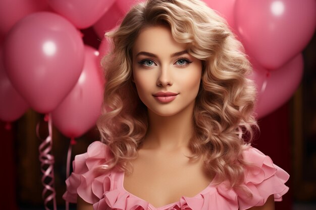 Celebración del cumpleaños de Barbie