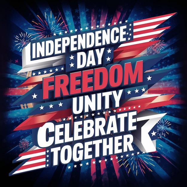 Celebración del Día de la Independencia Presentación de los Estados Unidos
