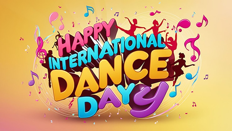 Foto celebración del día internacional de la danza