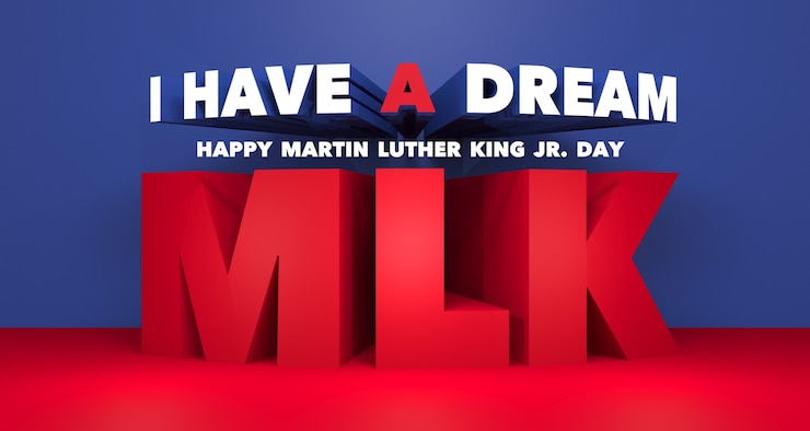 Foto celebración del día de martin luther king jr.