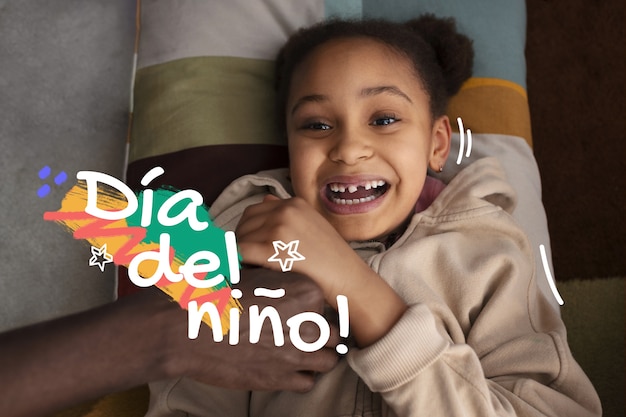 Foto celebración del día de los niños