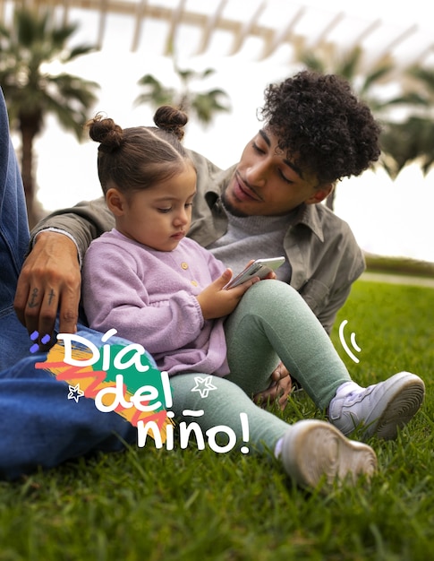 Foto celebración del día de los niños