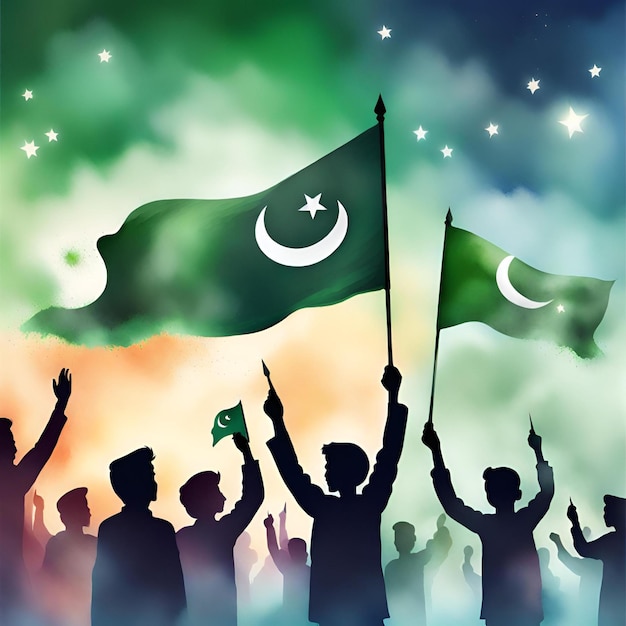 Celebración del día de Pakistán