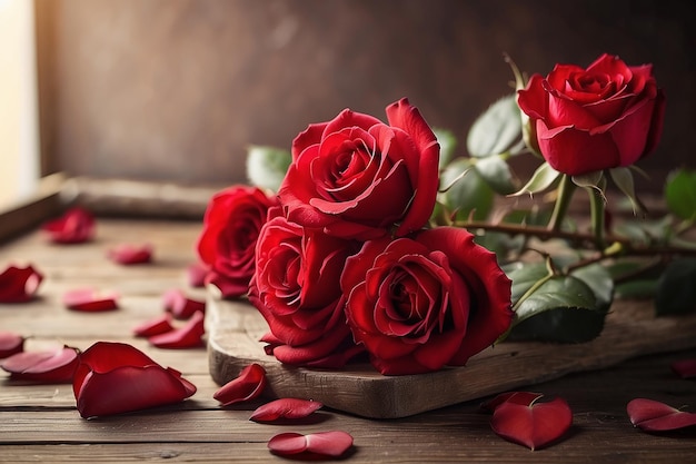 Celebración del Día de las Rosas Un ramo de amor y afecto