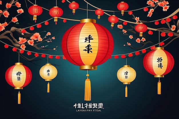 Foto celebración de la fiesta de la antera feliz fiesta de yuanxiao traducción