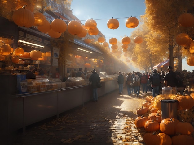 Celebración de la fiesta de octubre