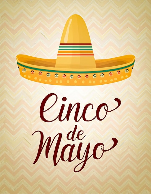 Celebración de fondo del cinco de mayo