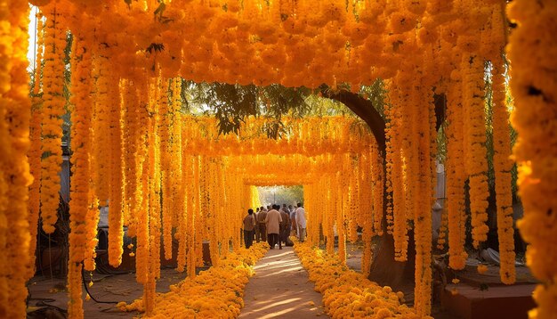 Foto celebración en la india