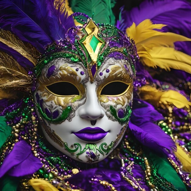 Foto celebración del mardi gras