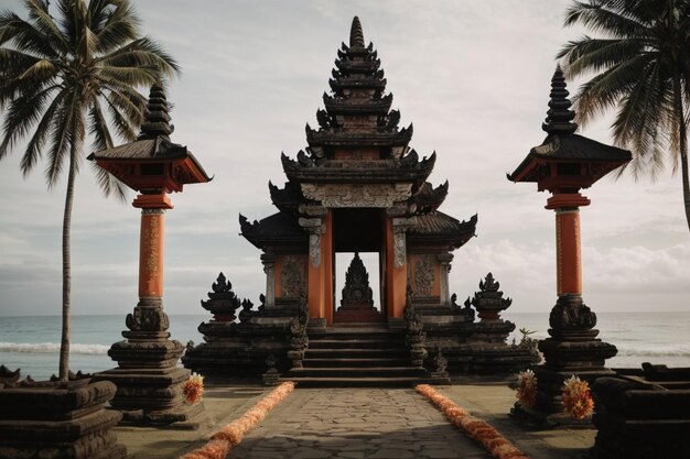 Celebraciones de la fiesta de Nyepi en Indonesia