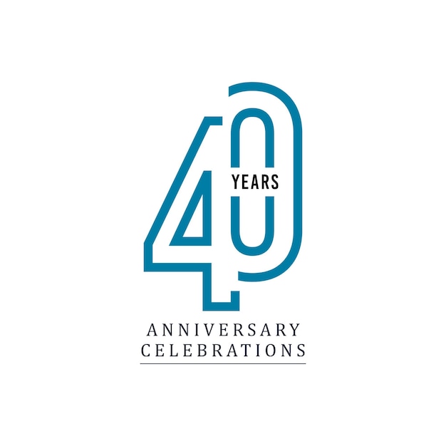 celebrações aniversário Logotipos Colecções Modelo