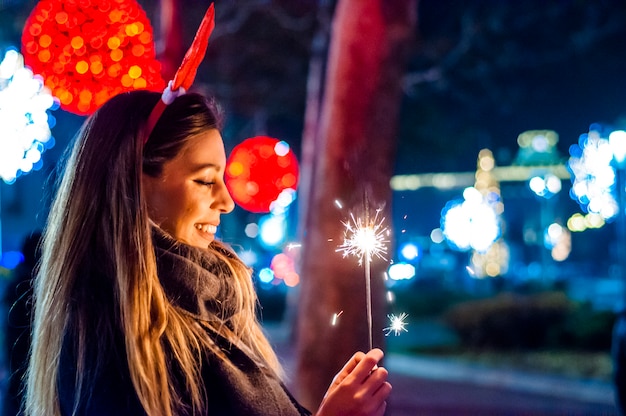 Celebrando la llegada del Año Nuevo