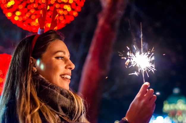 Celebrando la llegada del Año Nuevo