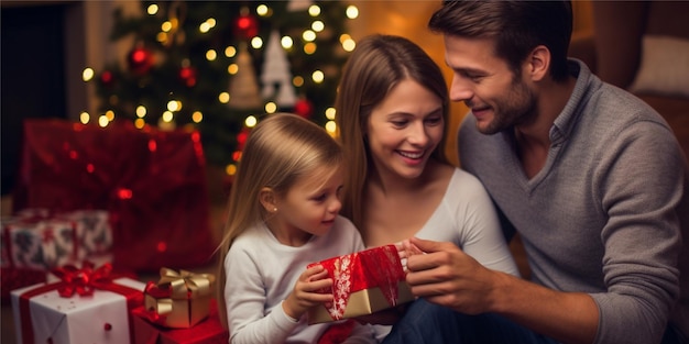 celebrando la navidad con antecedentes familiares