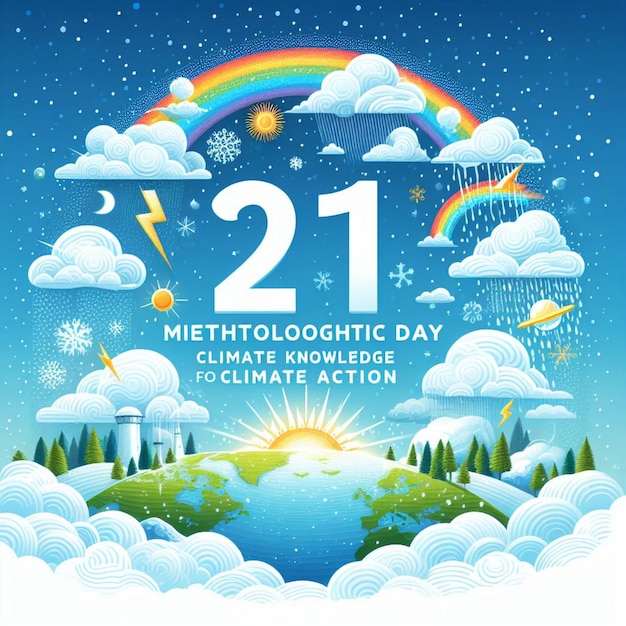celebrar as maravilhas do tempo no Dia Mundial da Meteorologia com uma coleção curada de imagens