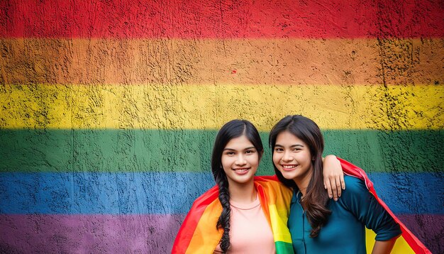 Foto celebrar el día del orgullo