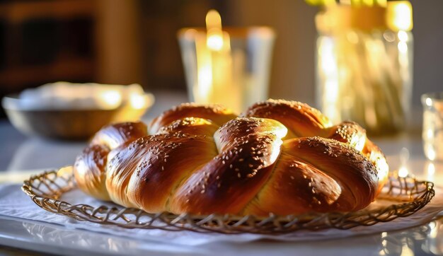 Celebrar Hanukkah com a IA Gerativa Challah