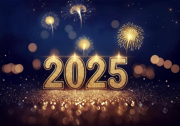 Celebrar la llegada de un año nuevo brillante lleno de esperanza y emoción IA generativa