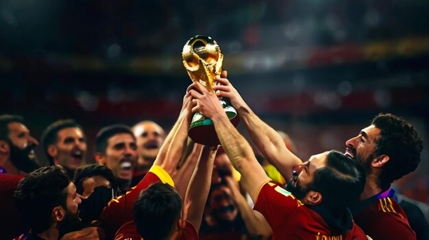 Foto celebrar la victoria con el equipo de liverpool y mantener el trofeo de la supercopa de la uefa en vodafone arena turquía