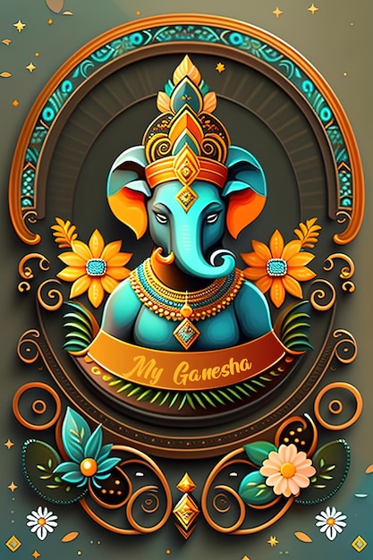 Celebre a presença divina de Lord Ganesha e infunda positividade e graça ao seu redor