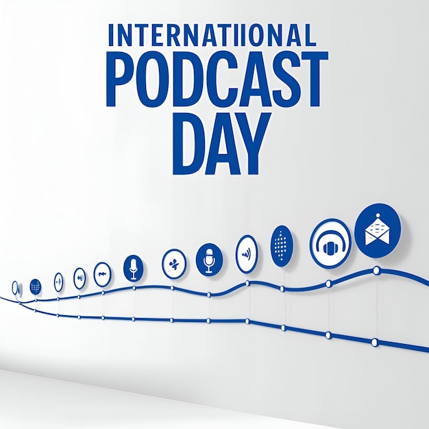 Celebre o Dia Internacional do Podcast de Voices Worldwide