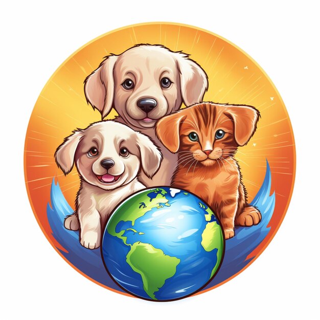 Celebre o Dia Mundial dos Animais 2023 com os animais Feliz Dia Mundial dos Animal