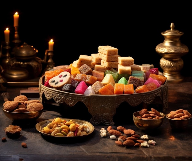 Celebre o Diwali com doces tradicionais