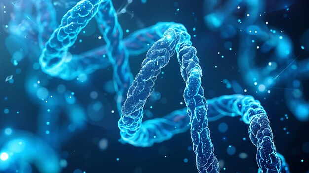 una célula azul con el número de bacterias en ella