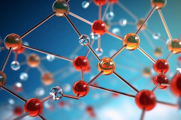 Célula de estructura molecular interconectada Generar Ai