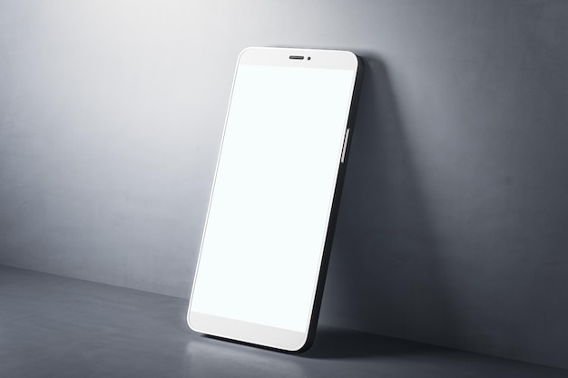 Celular móvel com espaço de cópia na tela