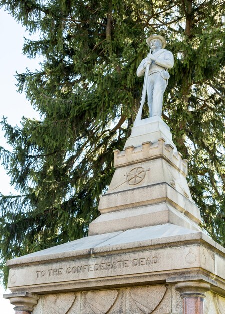 Cementerio confederado en Fredericksburg VA