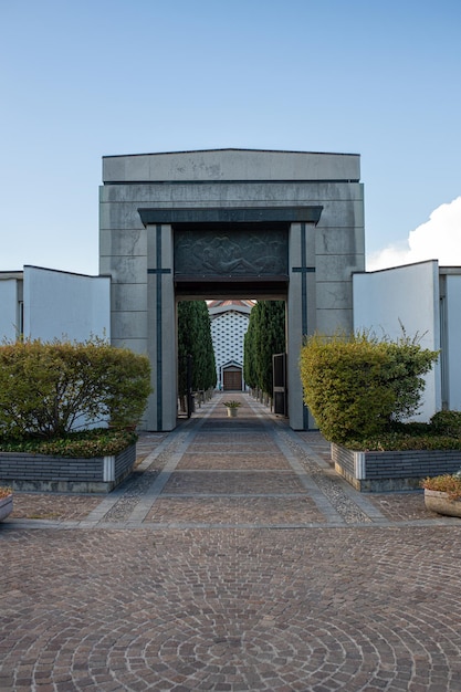 Cementerio de Grado en la isla de Le Cove