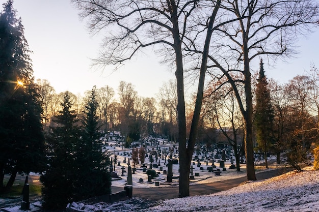 Cementerio en Oslo